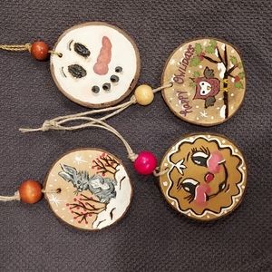 Handmade Christmas ornaments